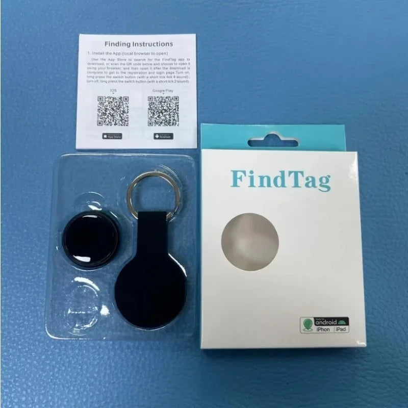 The New Smart Bluetooth Airtag GPS Tracker Is Suitable for Android and Ios Air Tag Tracker Mini Pet Locator Key Searcher.